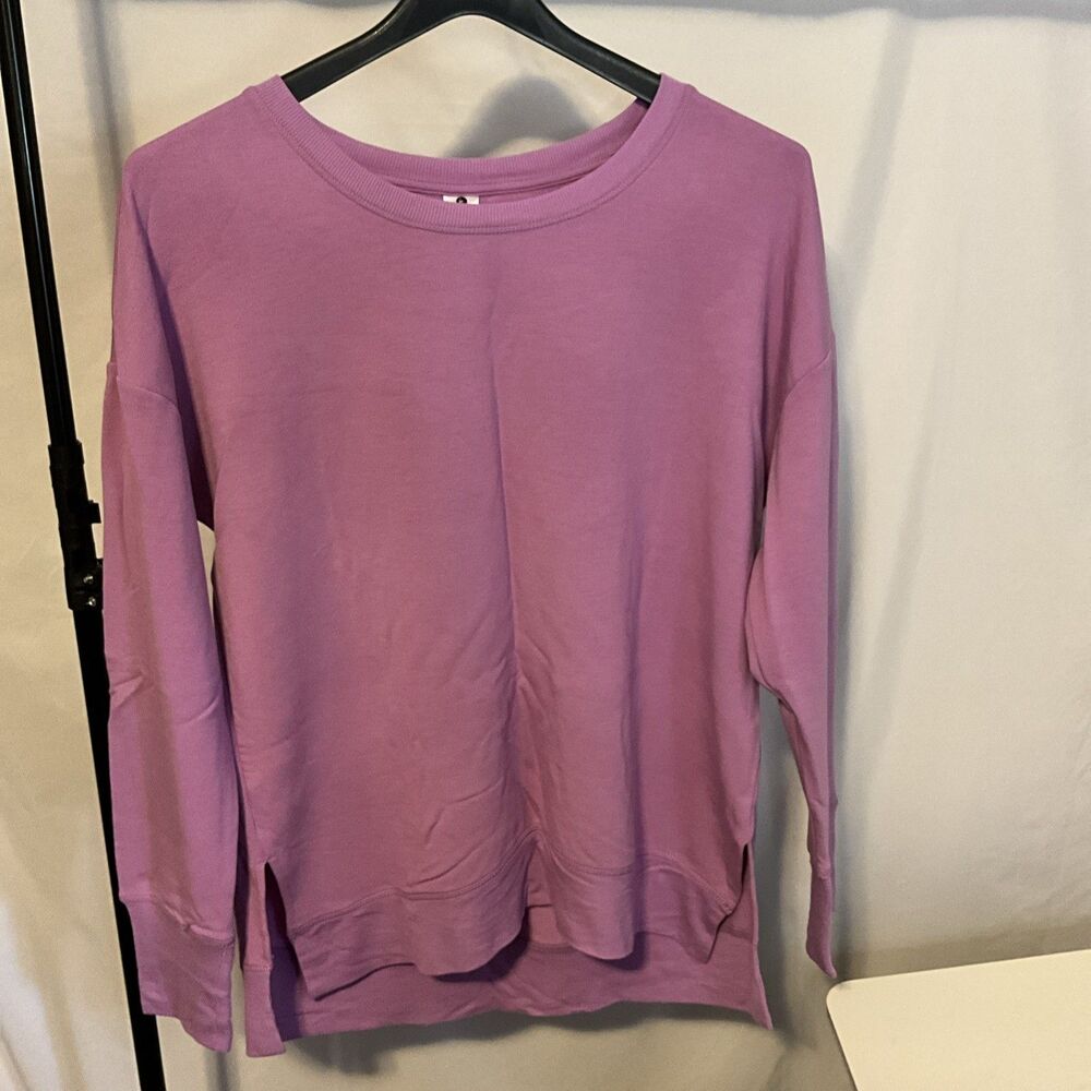 90 Degree By Reflex Light Purple Sweatshirt XL